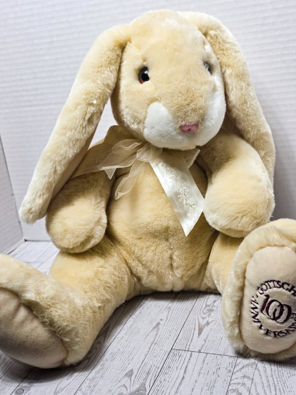VTG Gottschalks 100th anniversary bunny plush commonwealth 2003 stuffed rabbit